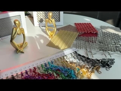 ODM 2mm Metal Chain Door Fly Screen Chain Curtain για αρχιτεκτονικές κουρτίνες