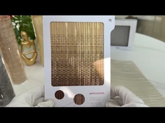 Περιβαλλοντική Ασημένιο από ανοξείδωτο χάλυβα εσωτερική συρματόπλεκτη οθόνη 0,6 mm 0% περιοχή ανοίγματος