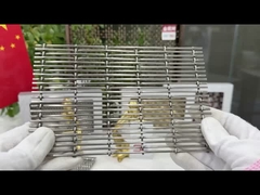 10ft SUS SS430 διακοσμητικό ατσάλινο δίχτυ για πόρτες ντουλάπι