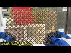 Διακοσμητικό Χρυσό Πλέγμα 2m OEM SGS