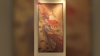 Μεταμορφώστε τους χώρους με το Luxury Light & Shadow Decorative Metal Wall Art.