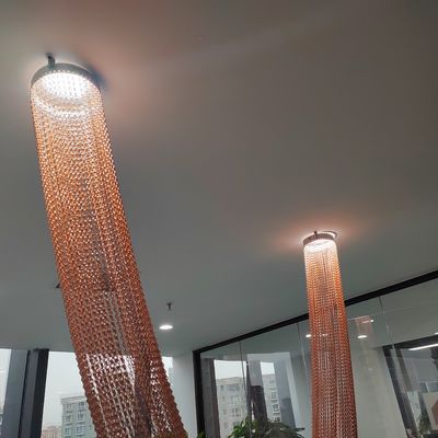 Sample Aluminum Chain Link Curtain High Durability and Easy to Install