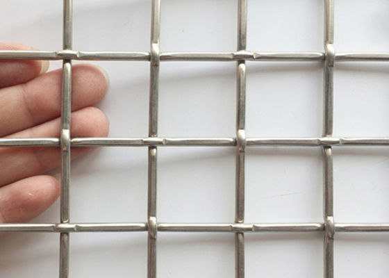 Υφαμένη διακόσμηση 321 πτυχωμένο ανοξείδωτο πλέγμα για την πύλη και τα παράθυρα