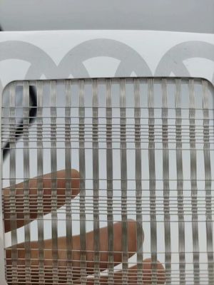 Προσαρμόσιμη στρωμένη γυάλινη μέταλλο δίχτυ αντοχή σε υψηλές θερμοκρασίες