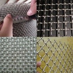 30m OEM Ζυγισμένο Crimped Wire Mesh Σε Διαλογή Και Φιλτράρισμα