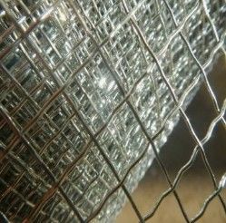 Διακόσμηση τοπίου Τυλιγμένο πλέγμα από υφαντικό σύρμα πλάτος 0,5m-2,5m Τύπος ύφανσης