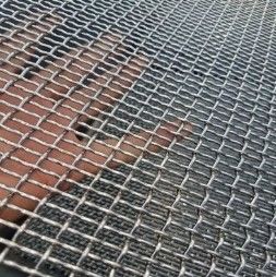 OEM PVC Coated Lock Crimp Wire Mesh Για προϊόντα υψηλής απόδοσης