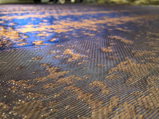 Βίλα Custom 3d Metal Mesh / Copper Mesh / Brass Mesh Τυφαντό τοιχογραφικό
