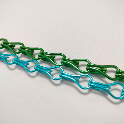 Αλουμινίου Hook Chain Οικιακή διακόσμηση Έλεγχος επιβλαβών οργανισμών Προσαρμοσμένο ξενοδοχείο Διαχωριστικό Αλουμινίου Hook Bead κουρτίνα κατασκευαστές Wholesale