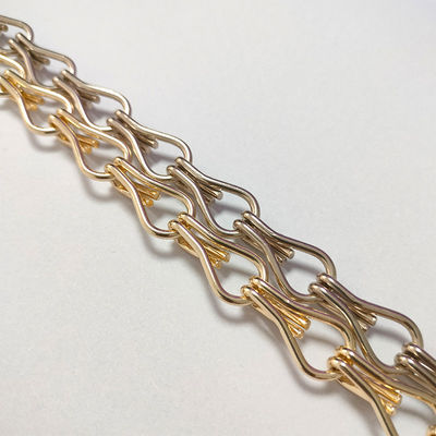 Αλουμινίου Hook Chain Οικιακή διακόσμηση Έλεγχος επιβλαβών οργανισμών Προσαρμοσμένο ξενοδοχείο Διαχωριστικό Αλουμινίου Hook Bead κουρτίνα κατασκευαστές Wholesale