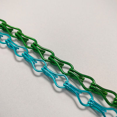 Αλουμινίου Hook Chain Οικιακή διακόσμηση Έλεγχος επιβλαβών οργανισμών Προσαρμοσμένο ξενοδοχείο Διαχωριστικό Αλουμινίου Hook Bead κουρτίνα κατασκευαστές Wholesale