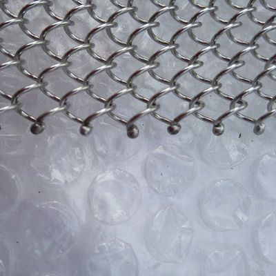 0.5-2mm πάχος Χάλκινη μεταλλική περιστροφή για κουρτίνα περιστροφής