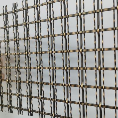 Ανθεκτικό στη διάβρωση χάλκινο πλέγμα από υφασμένο σύρμα από ανοξείδωτο χάλυβα για τα ντουλάπια