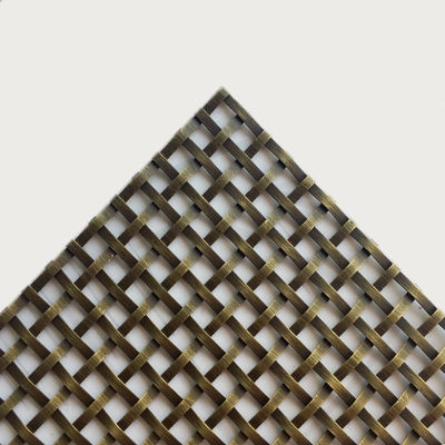 Ελαφρύ Stainless Steel Woven Wire Mesh για το ντουλάπι ISO9001 πιστοποιημένο