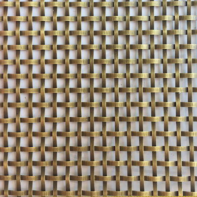 Ελαφρύ Stainless Steel Woven Wire Mesh για το ντουλάπι ISO9001 πιστοποιημένο