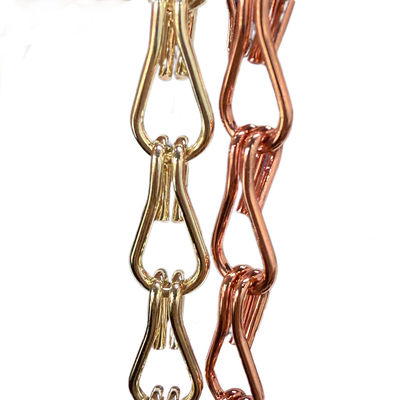 Αλουμινίου 20mm Metal Chain Κεραμίδα Ευέλικτο διακοσμητικό σύρμα για το δωμάτιο διαχωρίζει