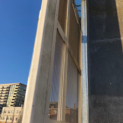 Πίνακες πλέγματος από υφασμένο σύρμα από ανοξείδωτο χάλυβα ενισχυμένη επεξεργασία άκρων