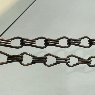 12mm * 24mm Standard Size Αλουμινίου Αλυσίδα Fly Screen Για Βιομηχανική