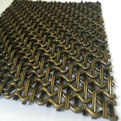 5mm Warp Pitch διακοσμητικές συρματόπλεγμα Grilles τέλειο στυλ και λειτουργία πόρτες ντουλάπι