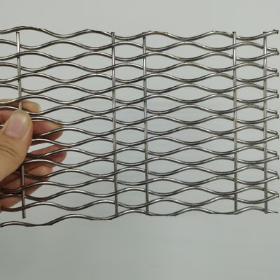 Προσαρμογή Οικιακό διακοσμητικό πλέγμα από υφασμένο σύρμα 18mm Weft Pitch