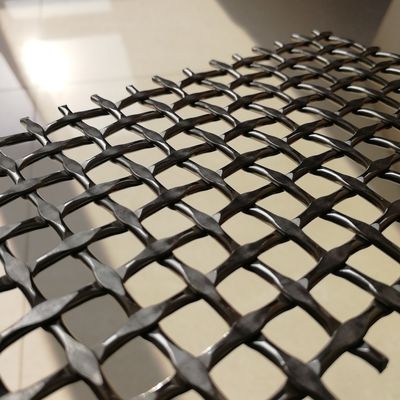Διαπιστευμένο με ISO9001 Διαμαντένιο Υφαντό Πλέγμα με 42,2% Ανοιχτή Επιφάνεια για Βιομηχανική Χρήση