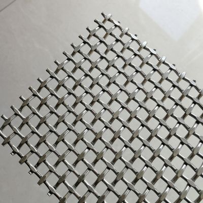 Διαπιστευμένο με ISO9001 Διαμαντένιο Υφαντό Πλέγμα με 42,2% Ανοιχτή Επιφάνεια για Βιομηχανική Χρήση
