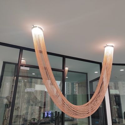 2 mm διάμετρος καλωδίου αλυσίδα σύνδεσης ράλι εξαρτήματα και άλλα εξαρτήματα με πρότυπα