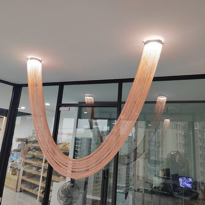 2 mm διάμετρος καλωδίου αλυσίδα σύνδεσης ράλι εξαρτήματα και άλλα εξαρτήματα με πρότυπα