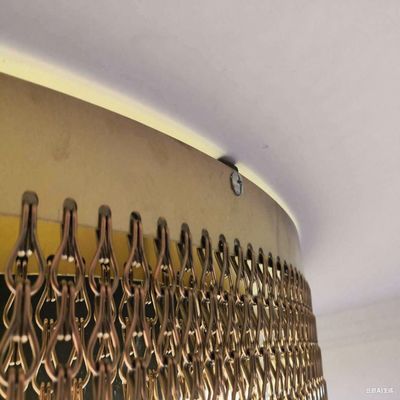 Κεραμίδες αλυσίδας από αλουμίνιο με προσαρμοσμένο μέγεθος και ανθεκτικές ράγες και άλλα εξαρτήματα