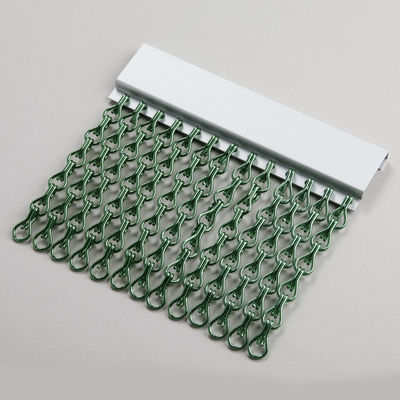 Ισχυρή και Ανθεκτική Οθόνη Μύγας από Αλουμινένια Αλυσίδα Ιδανική για Εργοστάσια Επεξεργασίας Τροφίμων