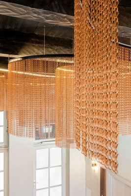 Αλουμινένιο Σίτα Κουρτίνα Αλυσίδας 12x24mm με 60% Ανοιχτή Επιφάνεια και Διάμετρο Σύρματος 1.2mm για Έλεγχο Εντόμων