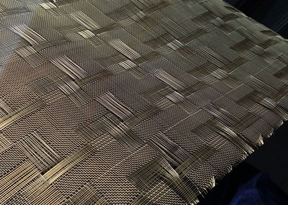 120m υφαμένη Twill τοποθετημένη σε στρώματα γυαλί καλωδίων επένδυση προσόψεων πλέγματος αρχιτεκτονική