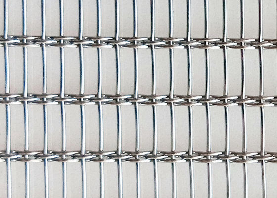 SS304 γυαλιού διακοσμητικό σχέδιο 1.2mm πλέγματος καλωδίων ενδιάμεσων στρωμάτων εσωτερικό