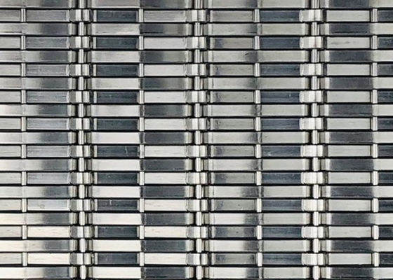 Αρχιτεκτονικά συνημμένα 2.2mm Dia 2.5m υφάσματος πλέγματος ανοξείδωτου πλάτος