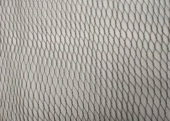 πλέγμα καλωδίων 50x50mm αντιοξειδωτικό εύκαμπτο 1.6mm οθόνη πουλιών πλέγματος πλεγμένων καλωδίων Dia