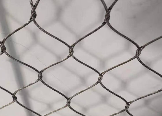Χέρι SHUOLONG 7x7 - υφαμένη αλιεία με δίχτυα πλέγματος σχοινιών ανοξείδωτου προσόψεων πλέγματος