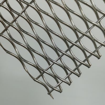 Προσαρμογή Οικιακό διακοσμητικό πλέγμα από υφασμένο σύρμα 18mm Weft Pitch