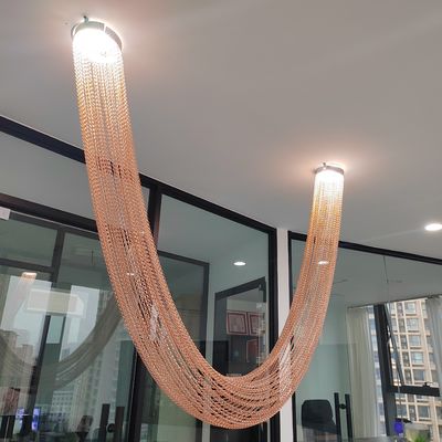 2 mm διάμετρος καλωδίου αλυσίδα σύνδεσης ράλι εξαρτήματα και άλλα εξαρτήματα με πρότυπα