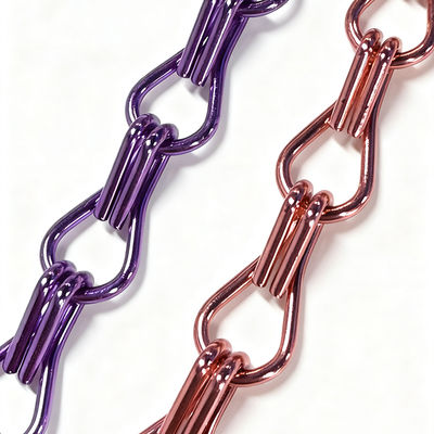 Διακοσμητικό φυσικό χρώμα προσόψεων οικοδόμησης οθόνης κουρτινών πλέγματος δαχτυλιδιών Chainmail